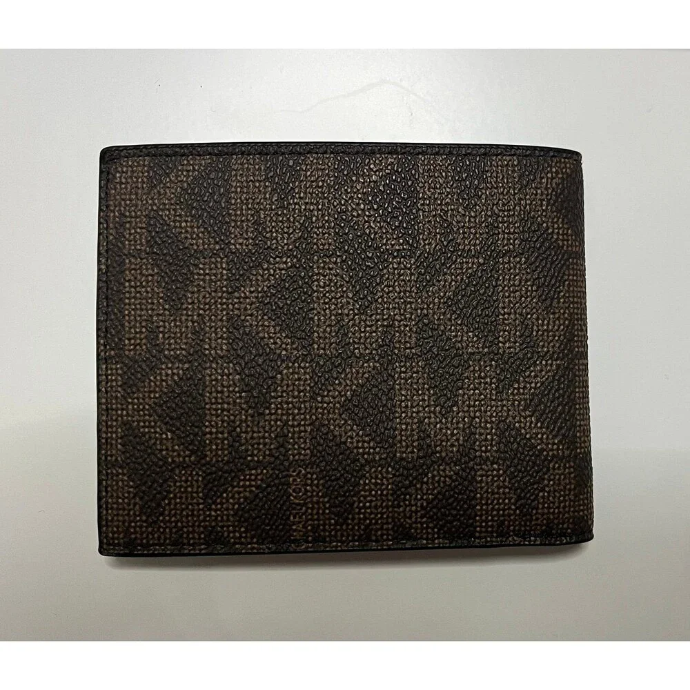Michael Kors | Signature Monogram | Brown |Wallet/Card Holder | BNWT. | OS